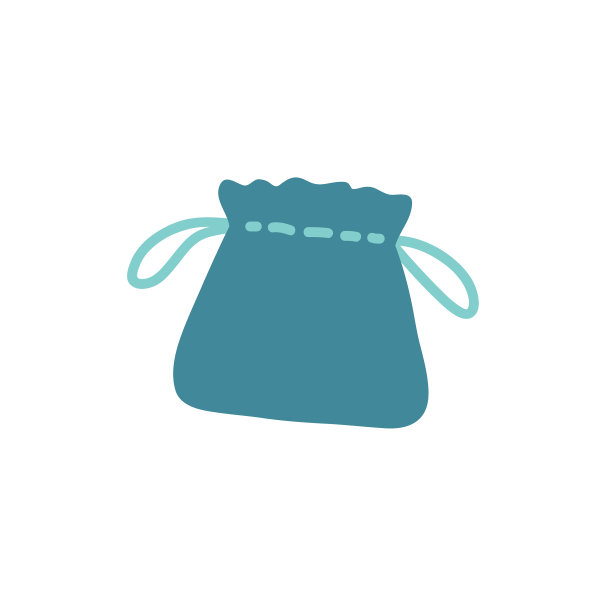 环保购物袋涂鸦图标图片下载