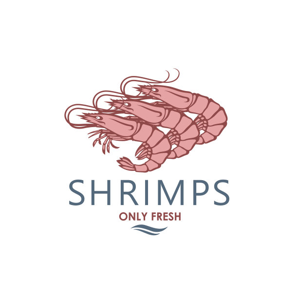 鲜虾标签图片下载