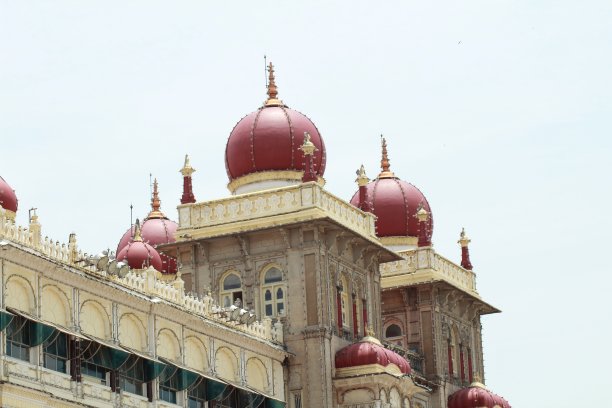 印度卡纳塔克邦的迈索尔宫图片下载
