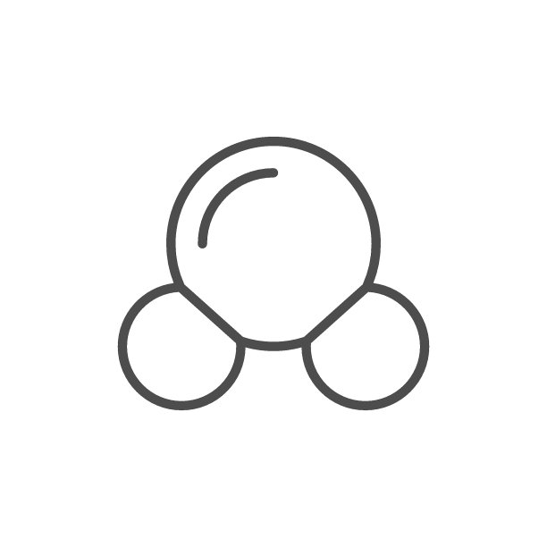 分子结构线轮廓图标图片下载