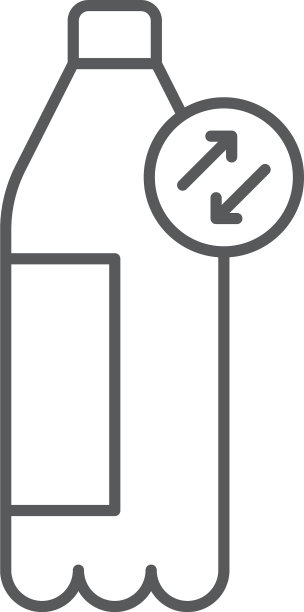回收塑料瓶图标符号图片下载