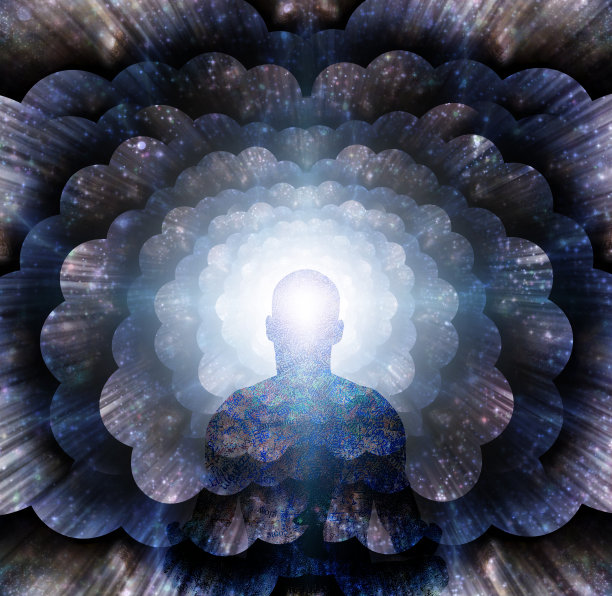 在无尽的空间前沉思图片下载