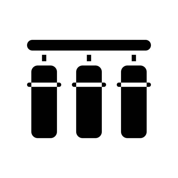 水管工相关三级滤水器矢量图图片下载