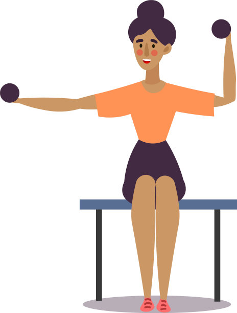 可爱的年轻黑头发女孩坐着做着图片下载