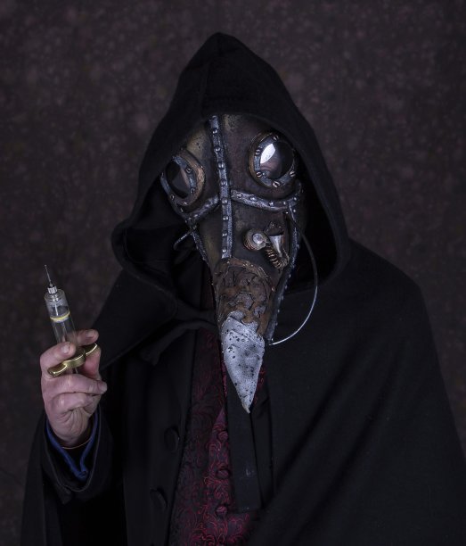 蒸汽朋克/中世纪疾病的医生。图片下载