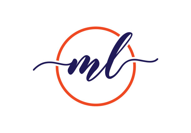 首字母m l标志设计模板图片下载