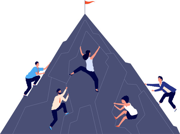 商业攀爬男人主动攀爬女人成功图片下载