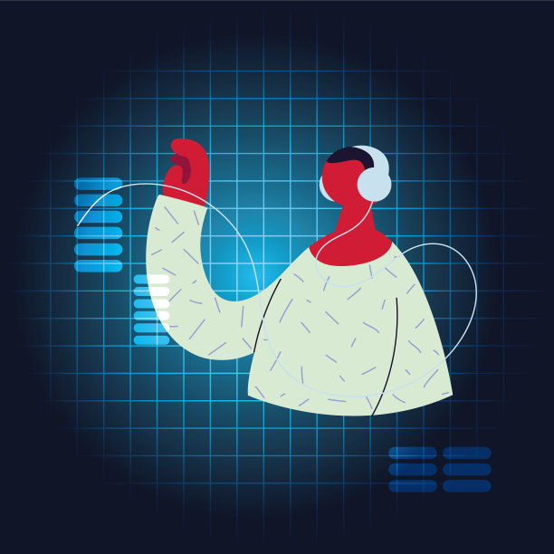 在家在线工作的专业人士图片下载