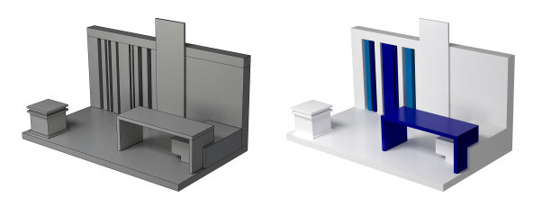 空展技术视图，复制空间插图，原创设计3d效实图图片下载