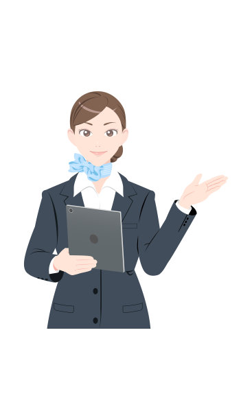 穿着西装在打电话，感到惊讶的女人的插画，白色背景图片下载