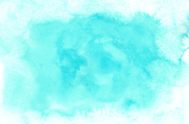 抽象彩色水彩背景。水彩湿纹理。浅蓝色浪漫的插图。抽象艺术手绘。原来的艺术品。颜色溅在纸上。水彩画纹理图片下载