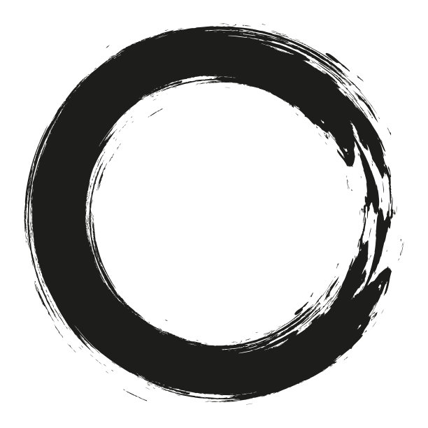 矢量笔刷在白色背景上画圆圈。墨汁手绘画画笔圈。标志、标签设计元素矢量插图。黑色抽象垃圾圆圈。框架。图片下载