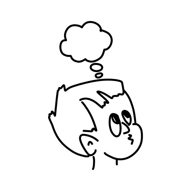 徒手画的思想泡泡漫画震惊了男人。男孩聊天。草图矢量股票插图。每股收益10图片下载