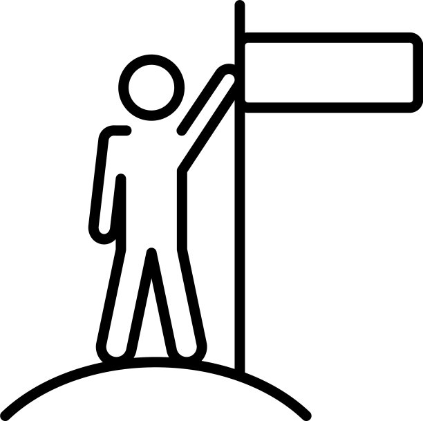 象形人像在上面摆领导姿势图片下载