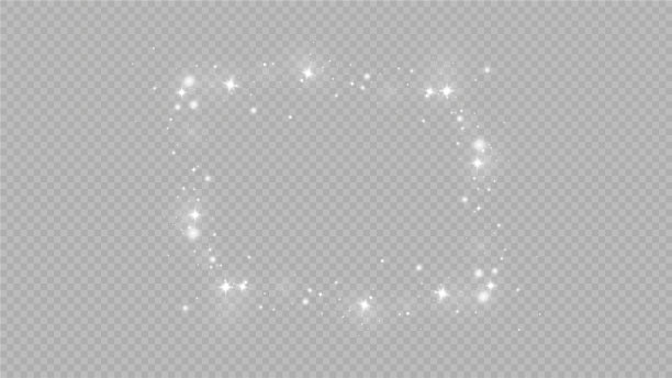 落雪在灰色，向量。圣诞节的天气。背景。发出光的效果。矢量插图。圣诞节的闪光。灰尘图片下载
