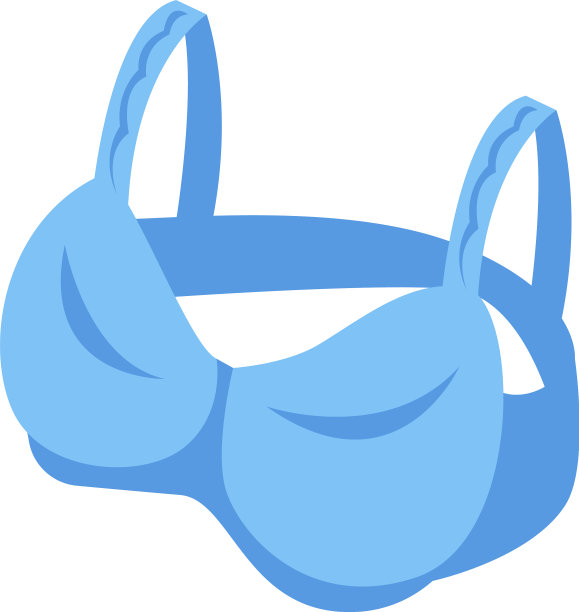 训练胸罩图标等距样式图片下载