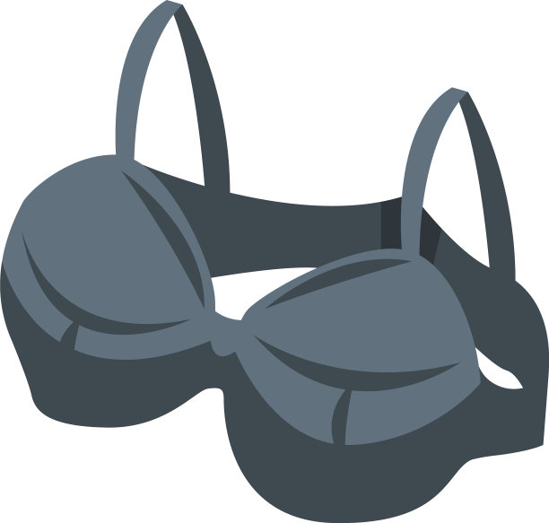 推上文胸图标等距样式图片下载