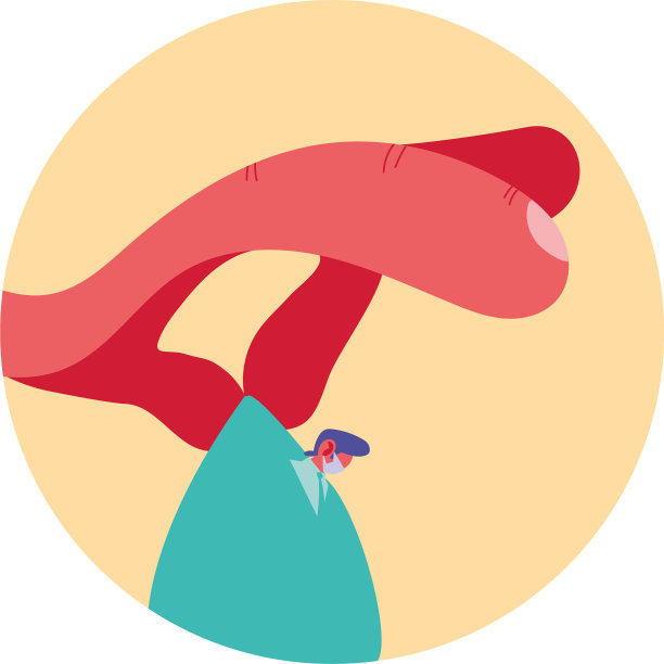 白人背景的人被解雇了图片下载