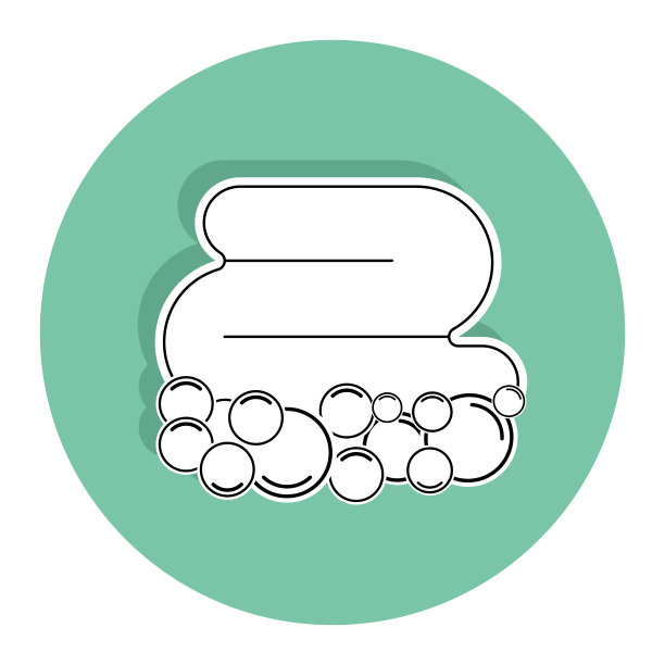 隔离折叠毛巾图标图片下载