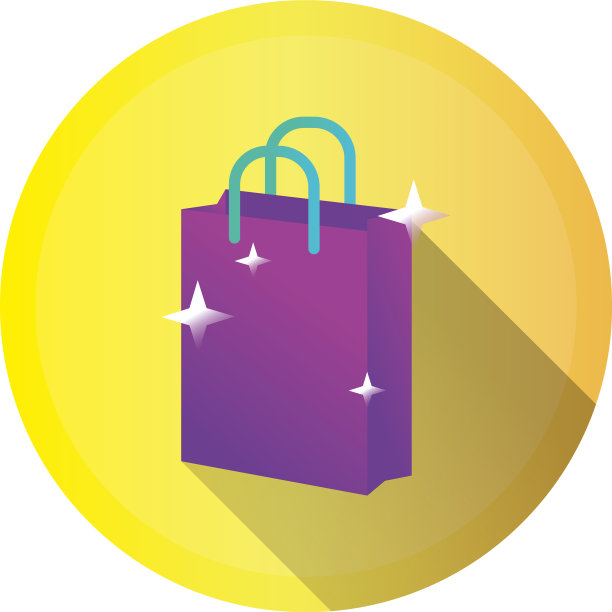 购物袋详细的样式图标图片下载