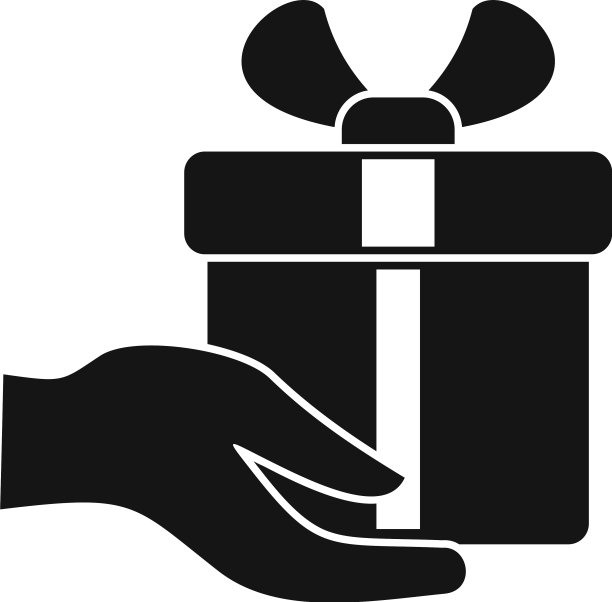 快速礼盒发货图标简单风格图片下载