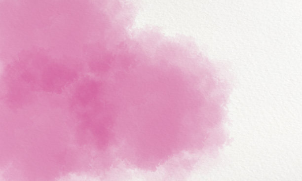 梅红水彩背景图片下载