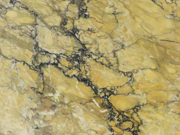 黄色锡耶纳大理石石墙细节图片下载