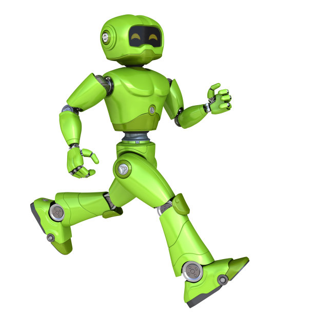 运行绿色机器人图片下载