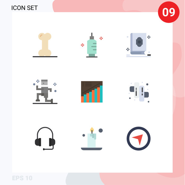 用户界面包9个基本平色的图片下载