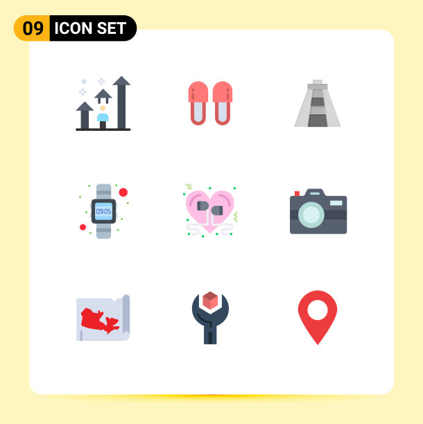 通用图标符号组9现代扁平图片下载