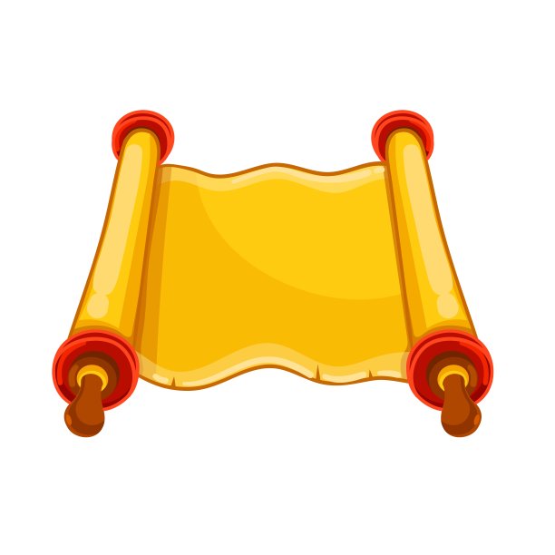 旧卡通手稿文件图标上的白色图片下载