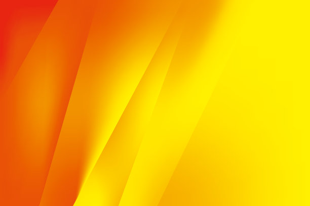 抽象光滑的黄橙线背景图片下载
