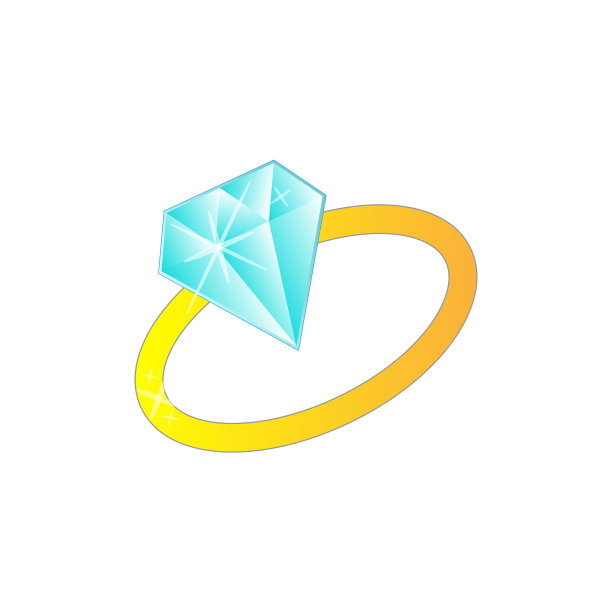 金戒指图标。图片下载