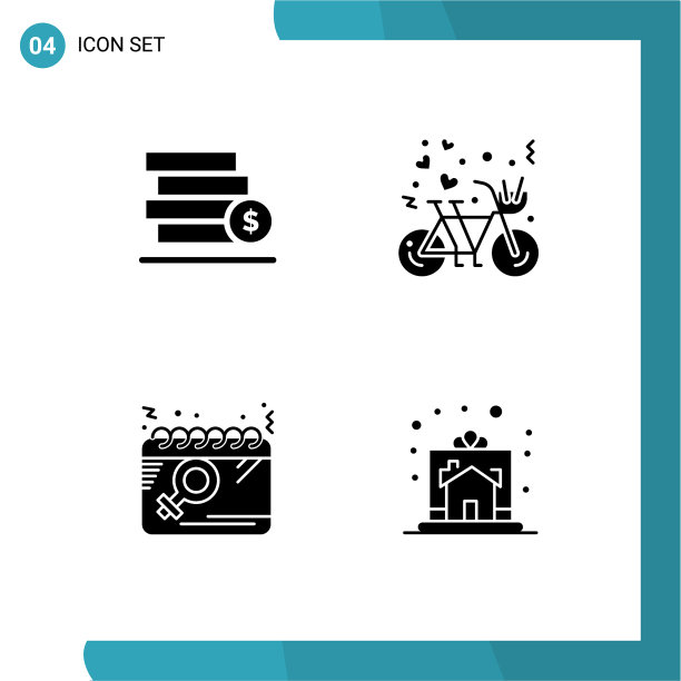 通用图标符号组4现代立体图片下载