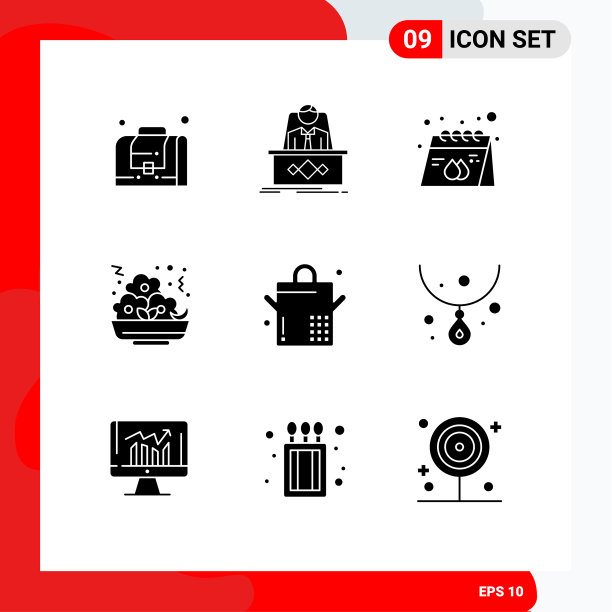 9个适用于网络和移动的通用实体符号图片下载