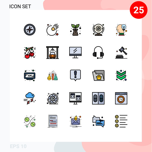 25组填线平色标志和图片下载