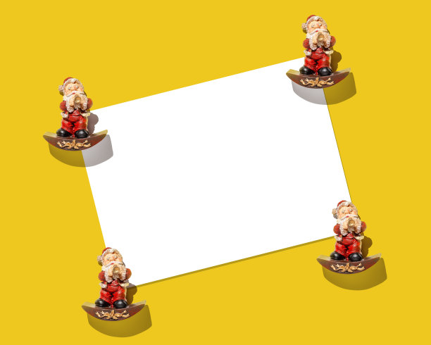 圣诞贺卡，圣诞图案与季节符号图片下载