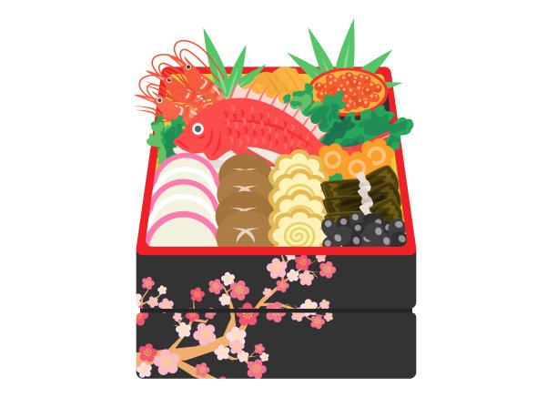 新年的菜肴图片下载