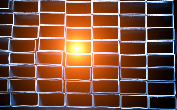 方形钢管堆叠图片下载