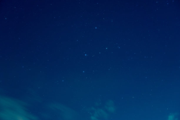 夏日天空中的星座图片下载