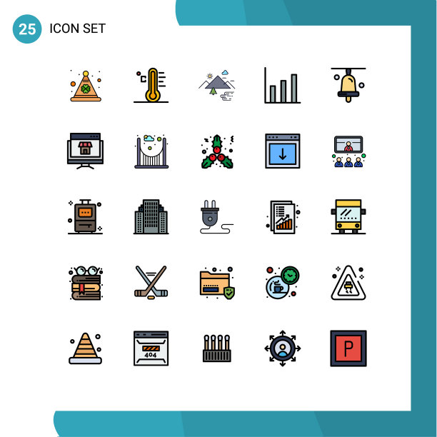 用户界面填充线平色包图片下载