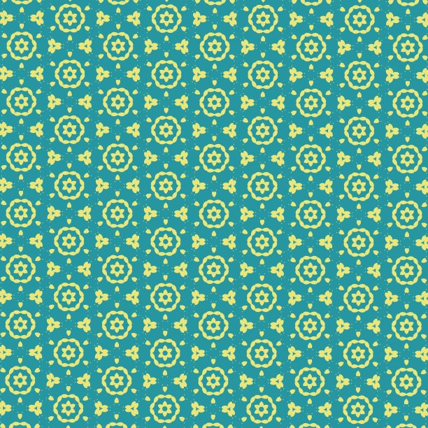 无缝图案从任何几何形状为创意设计背景。插图图片下载