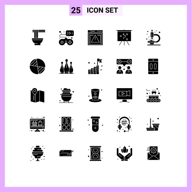 通用图标符号组25现代立体图片下载