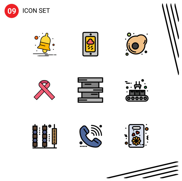 9 .用户界面填充线平色包的图片下载