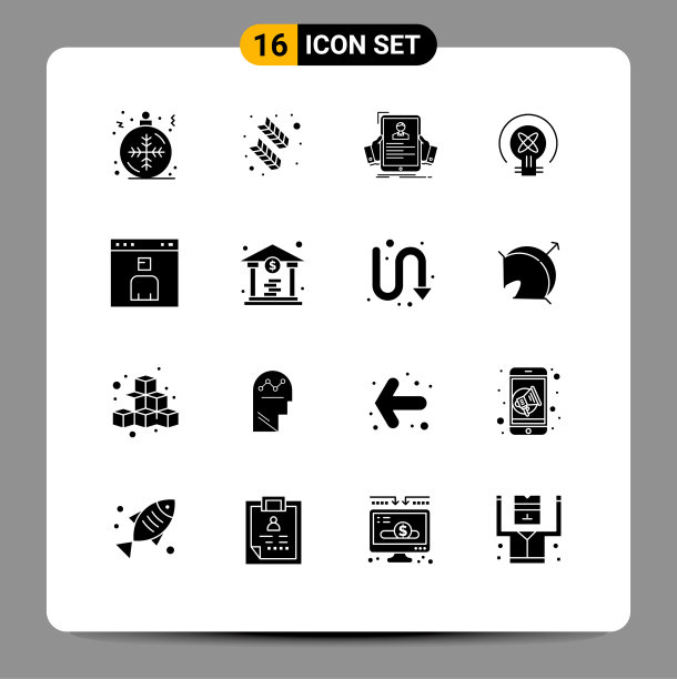 主题立体符号和可编辑符号的16种图片下载