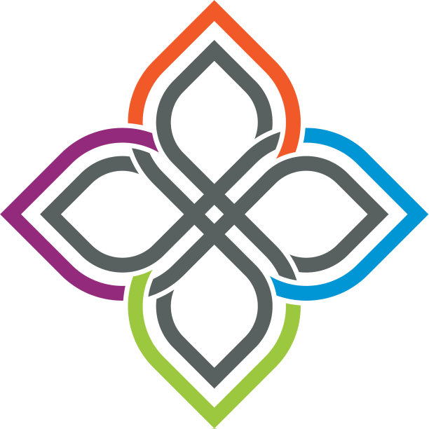 花花logo模板设计eps图片下载