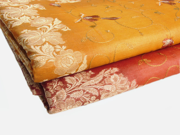 印度纱丽的孤立背景图片下载