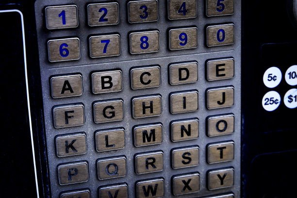电子键盘为机器支付美国货币按钮图片下载