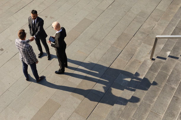 商业伙伴户外会议图片下载