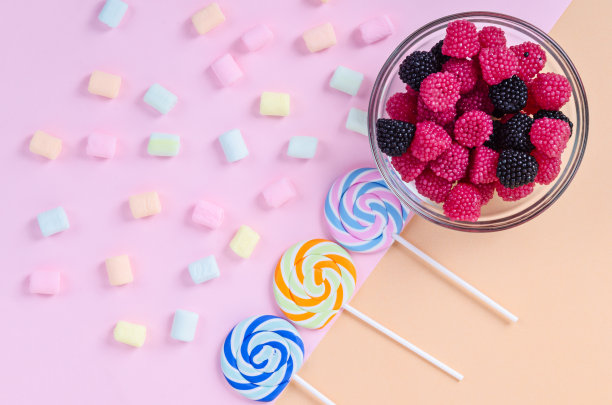 碗里有橡皮糖图片下载